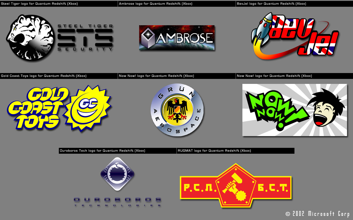 Logos for Quantum Redshift