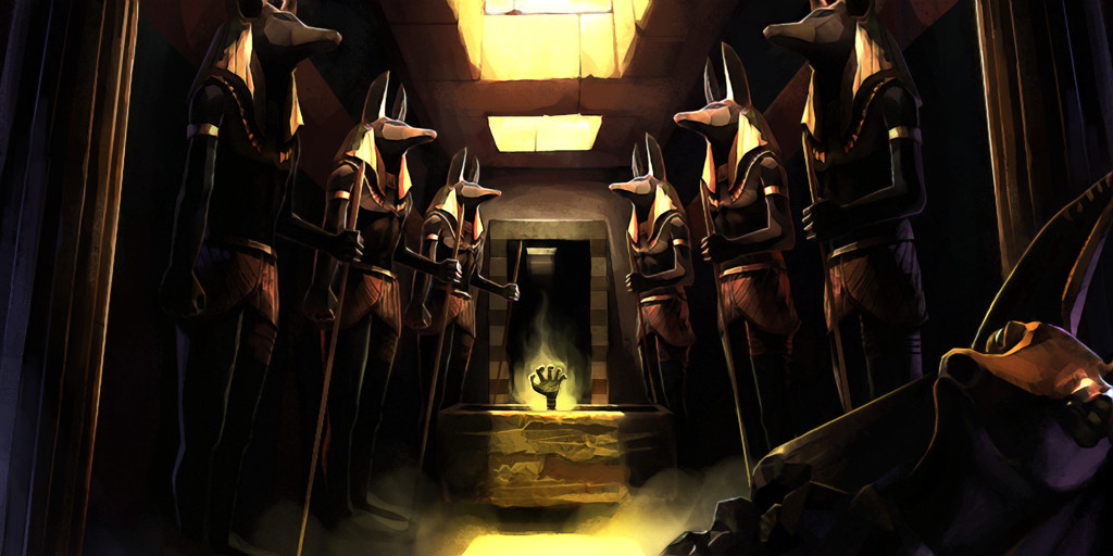 Anubis awake