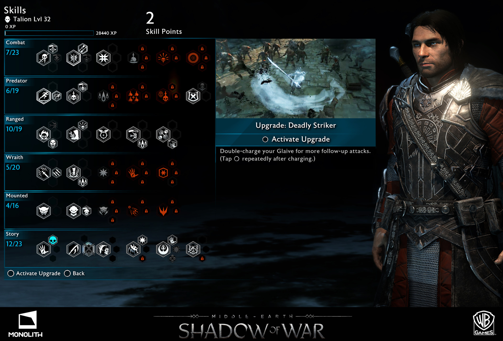 Stephen Whetstine - Shadow of Mordor- HUD and Replay System
