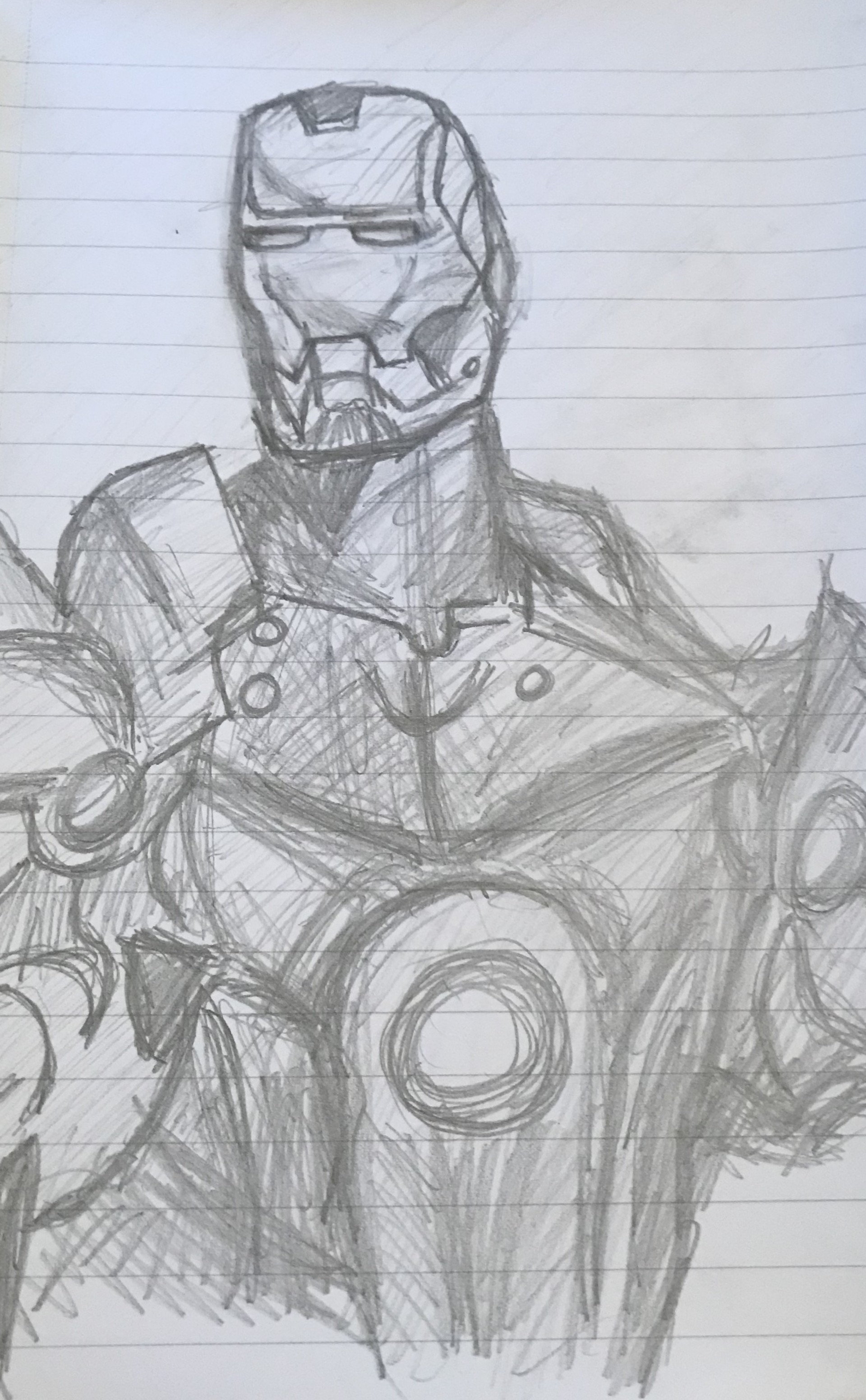Artstation Iron Man Sketch Jack Kilpatrick