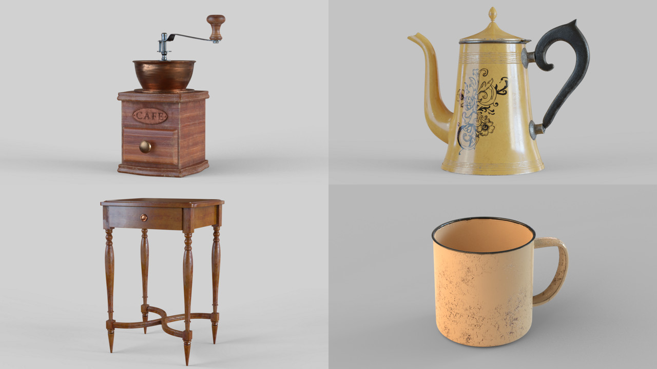 Various Modeling &amp; Look Development
