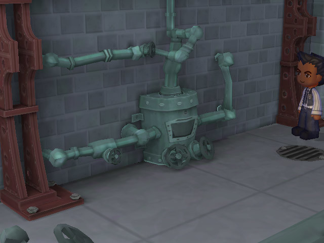 Model/texture of the boiler