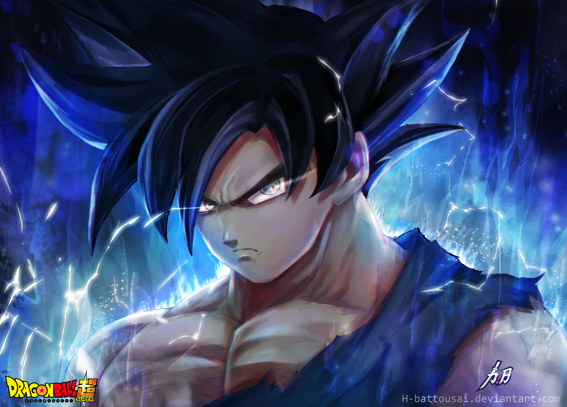 ArtStation - Goku Ultra Instinct, Hitokiri Nguyen
