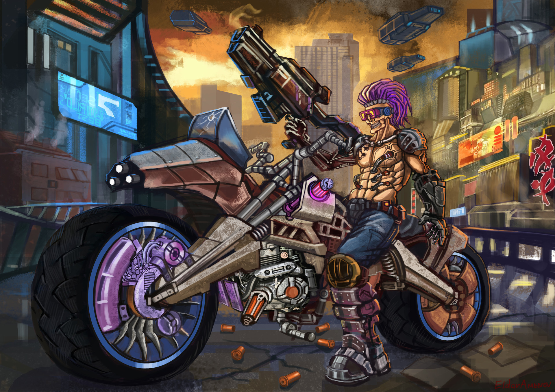 ArtStation - Cyborg man