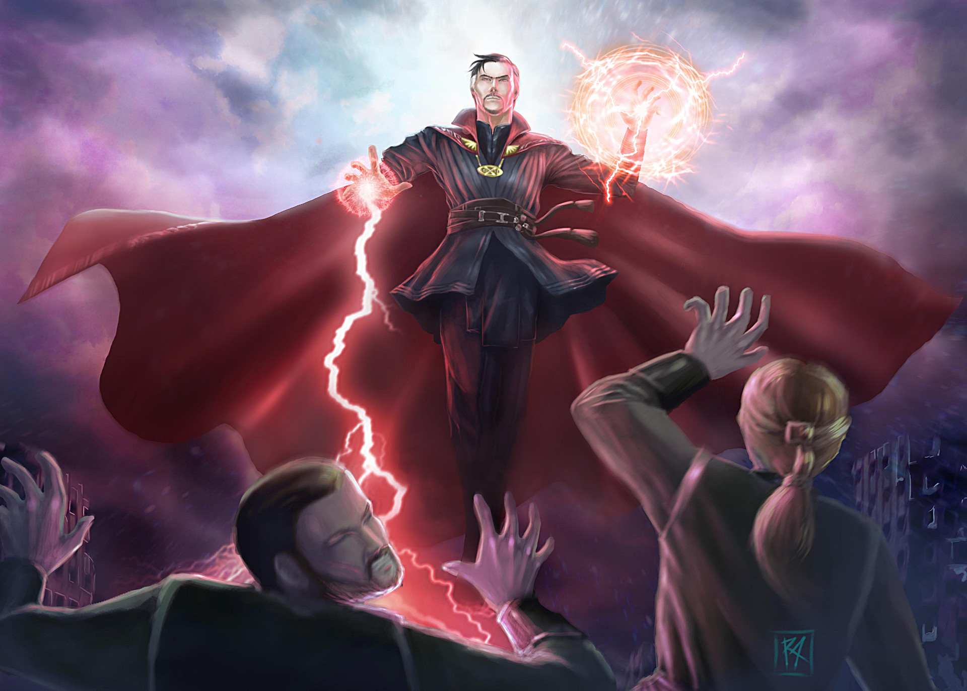 Artstation Doctor Strange Fanart Ramli Widyasmono
