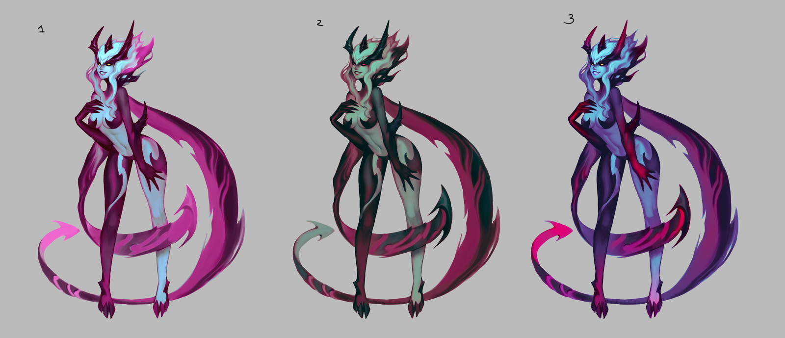 Evelynn color exploration