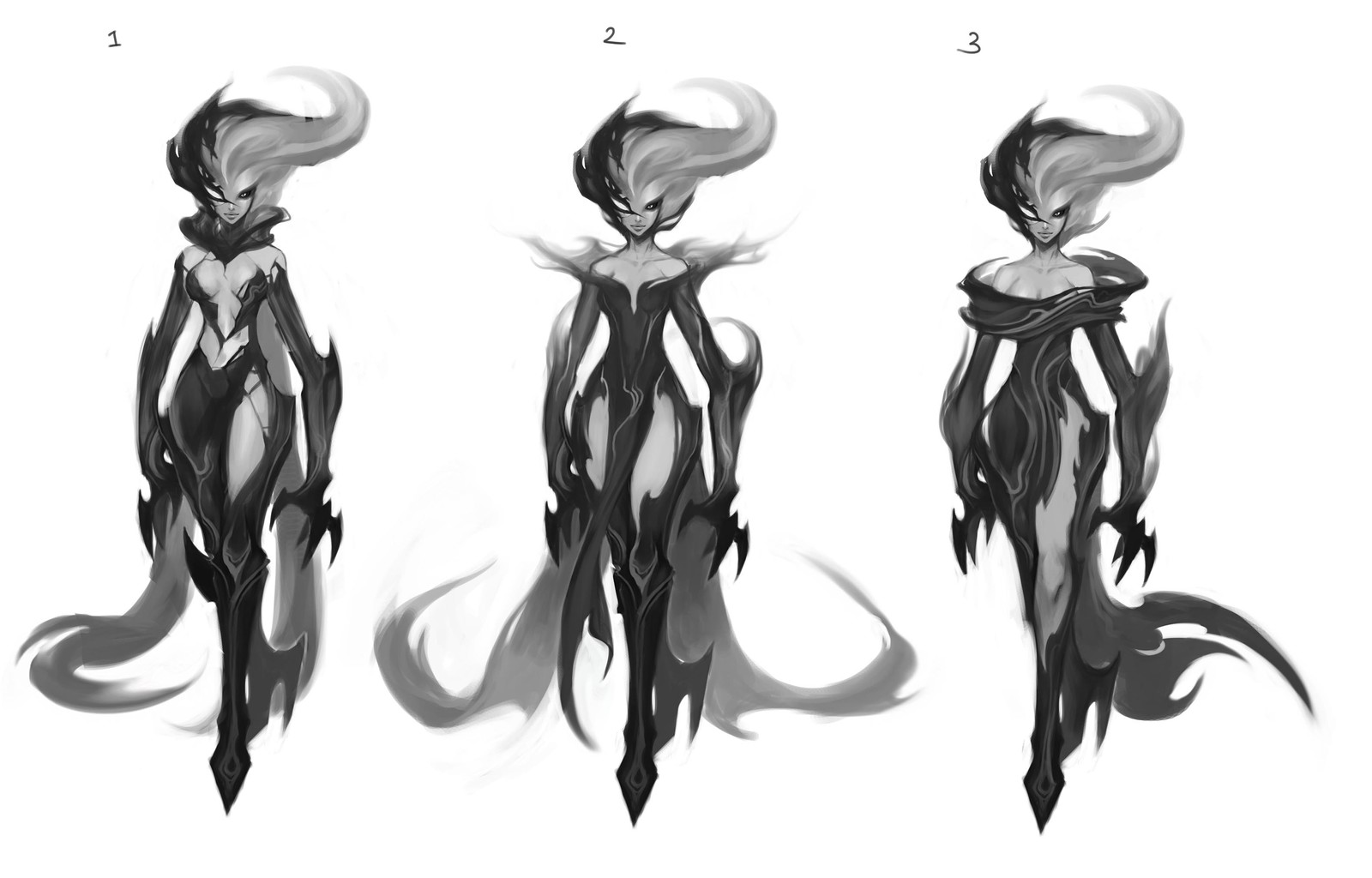 Shadow costume exploration