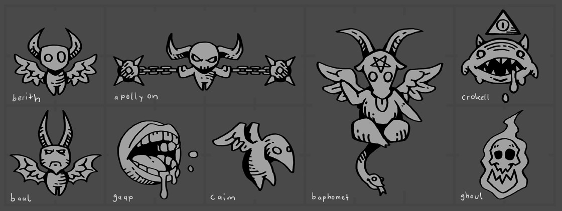 more enemy designs