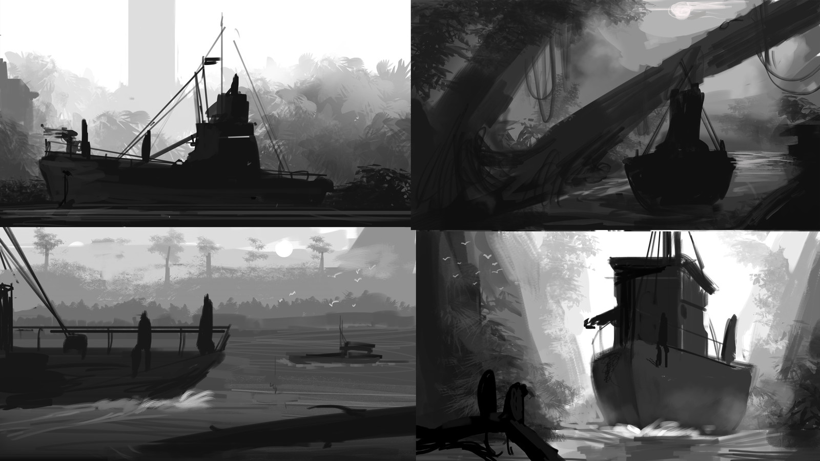 Initial thumbnailing process, went with bottom right