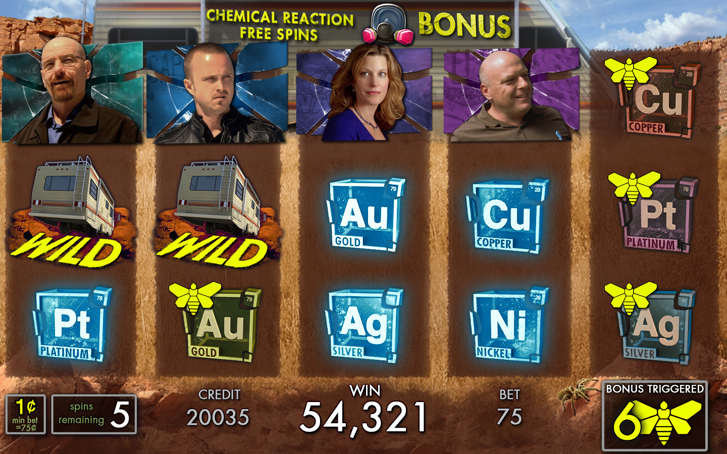 Free Spins for Breaking Bad. 