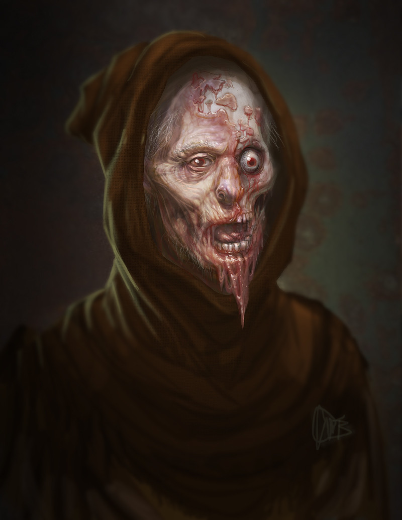 Zombie Monk Concept