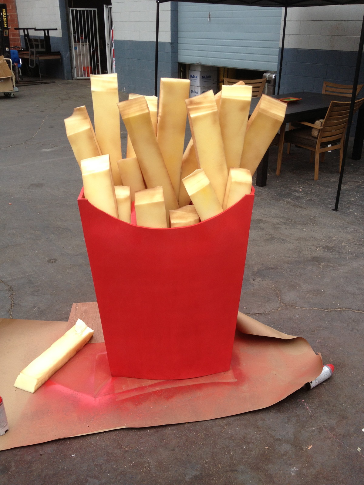 Fabricated Fry Costume (1Day) Funn Or Die