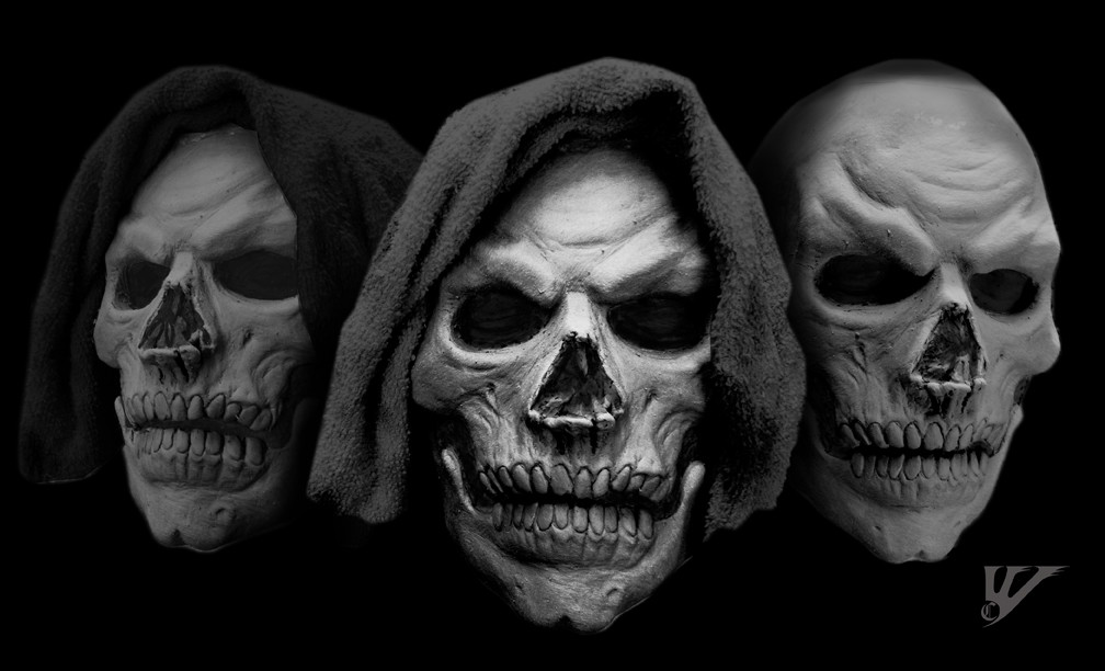 Skull Prosthetic Sculpture