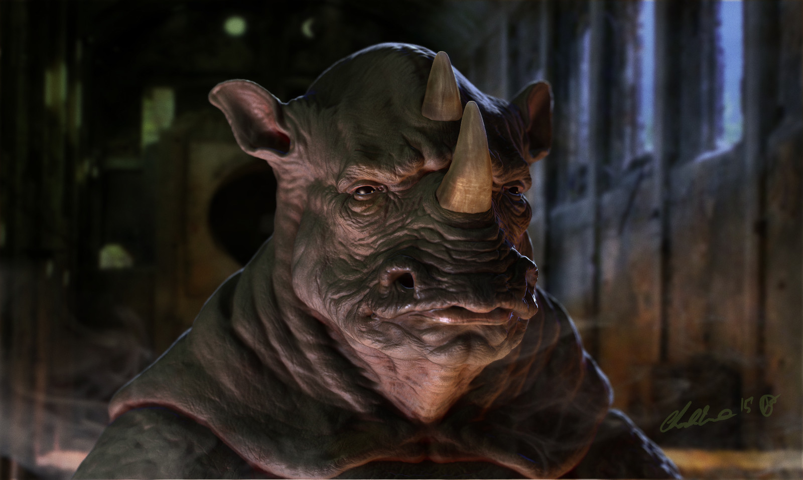 Rhino Man Concept