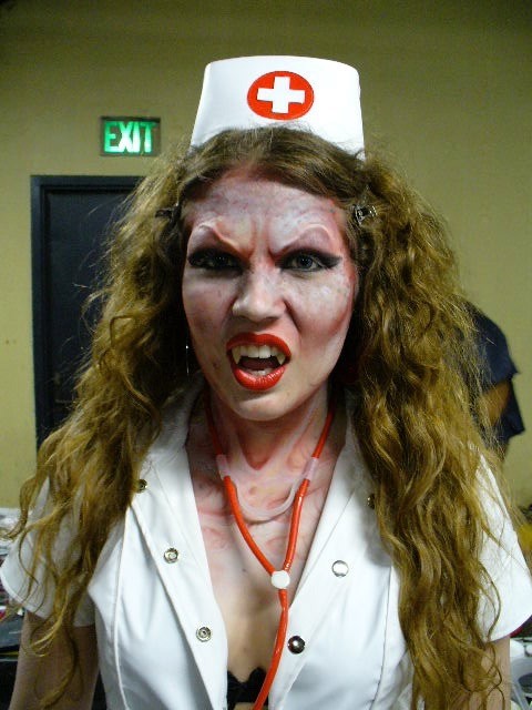 vampire nurse costume. 