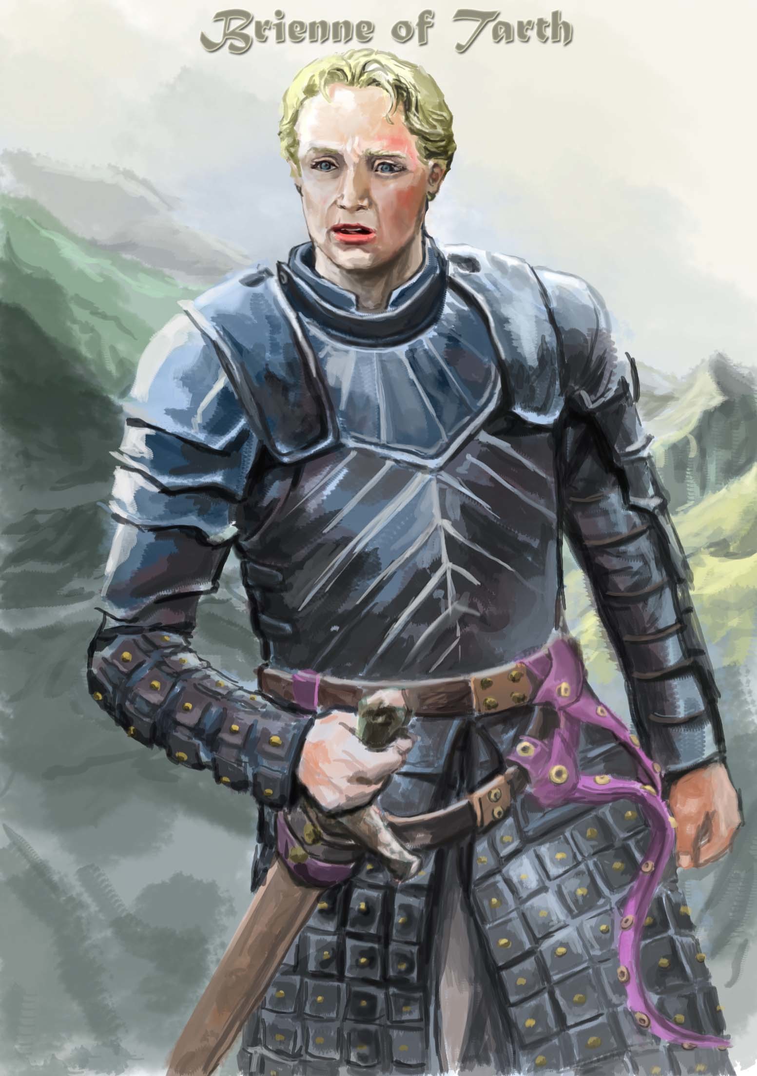 Artstation Brienne Of Tarth Xerx Javier