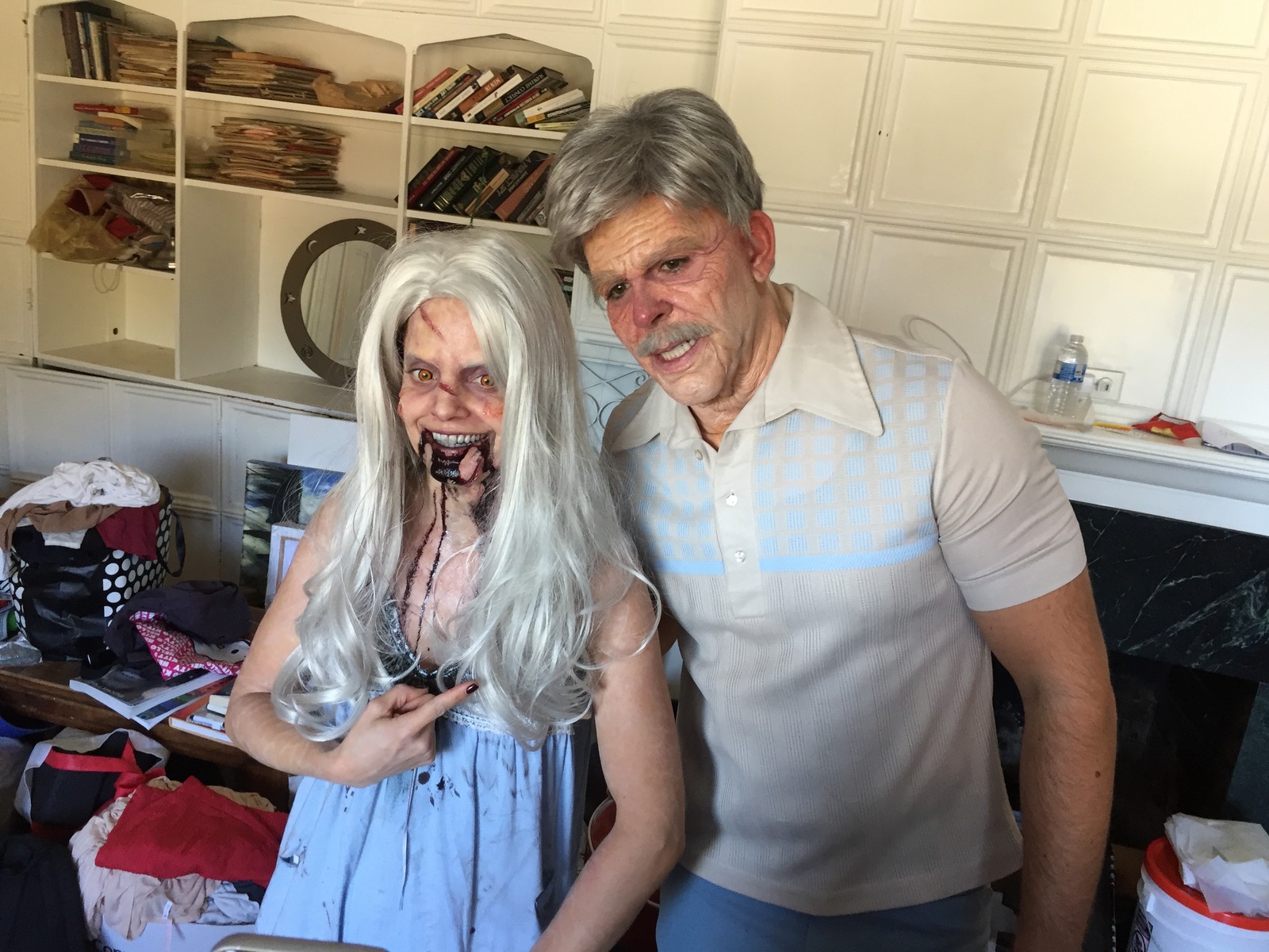 "Not My Girlfriend" Age Makeup on Eli Roth (W. Dan Diana)
