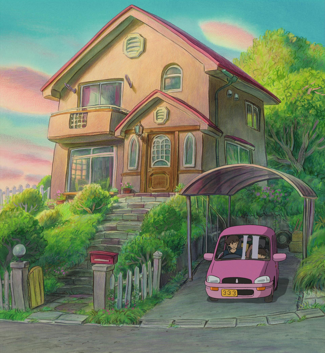 Artstation Studio Ghibli S Ponyo Sosuke S Home Incomplete
