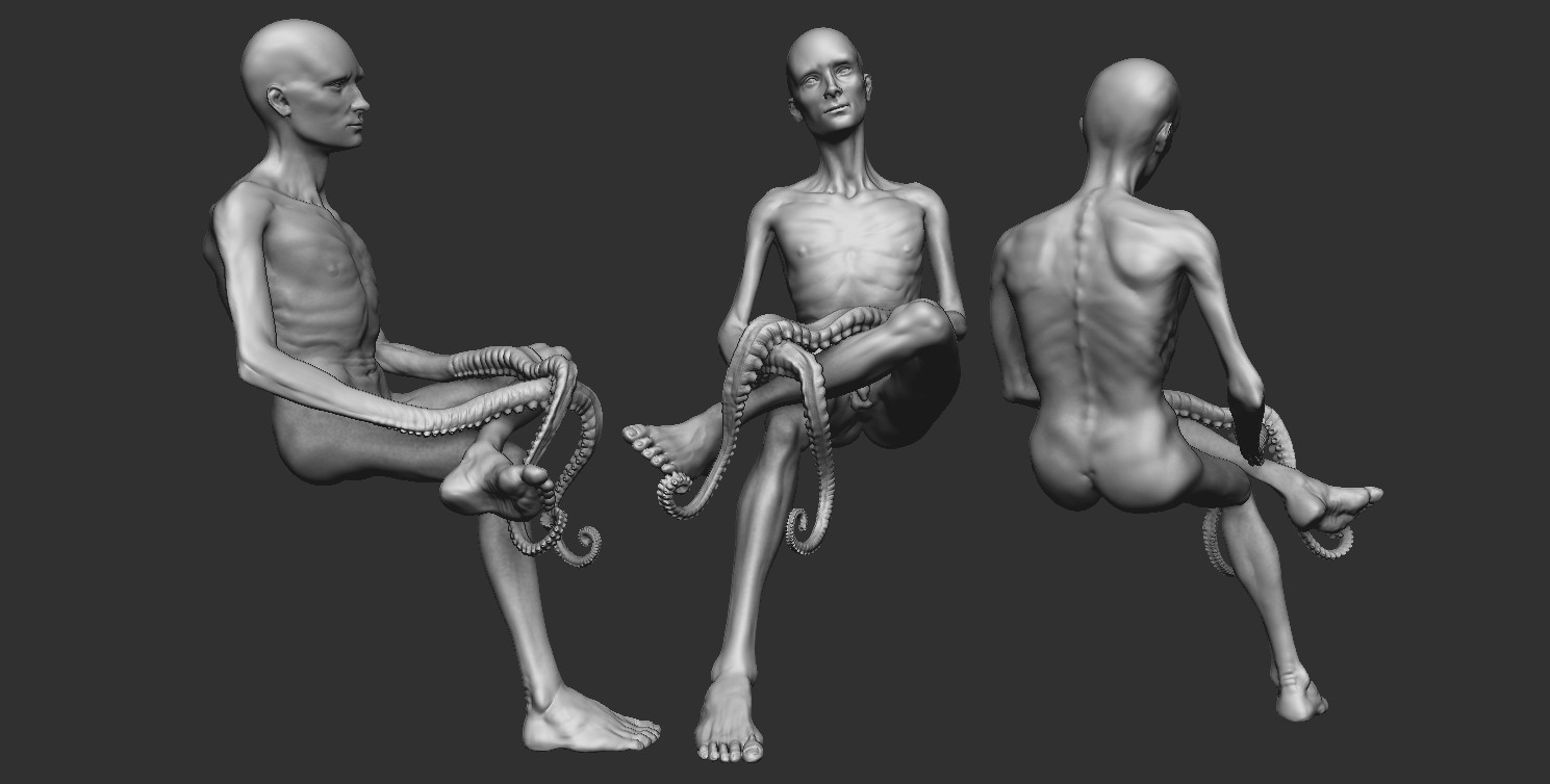 defining the muscle and bone marks