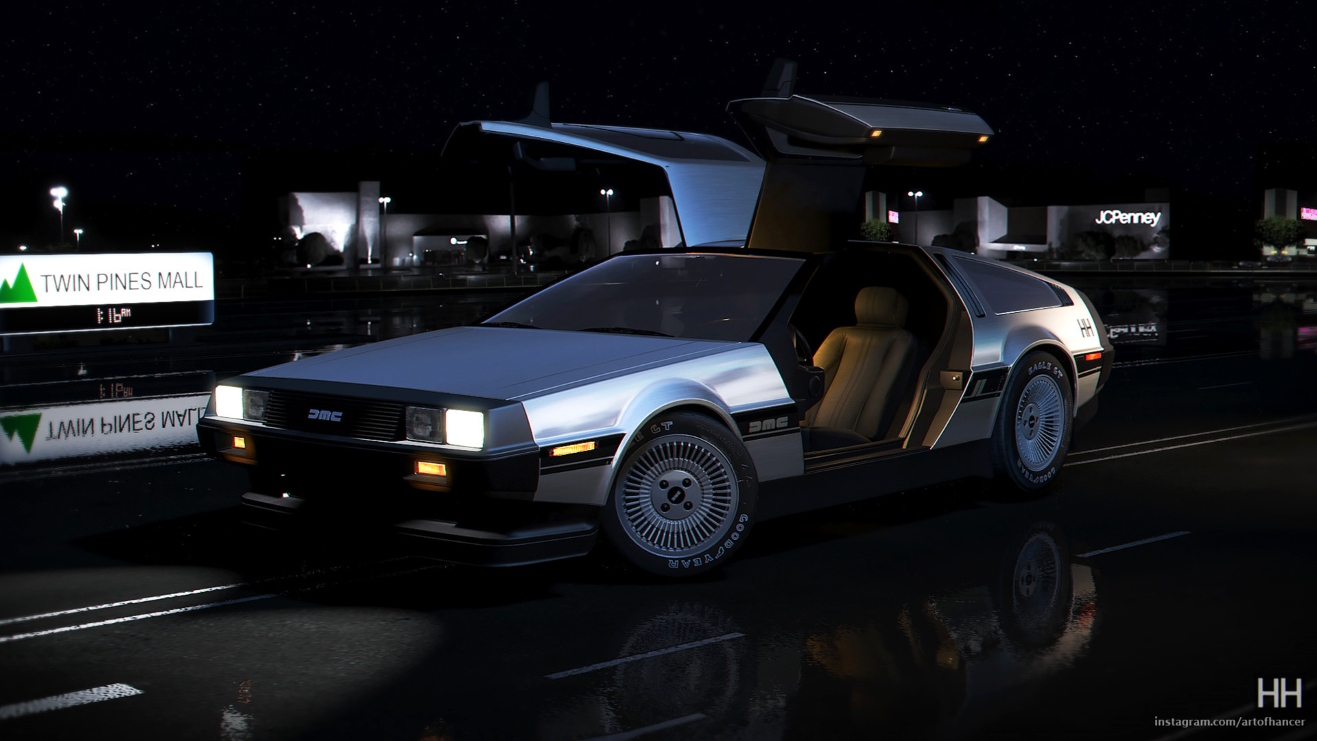 Dmc Delorean Левитирующий Светильник Купить