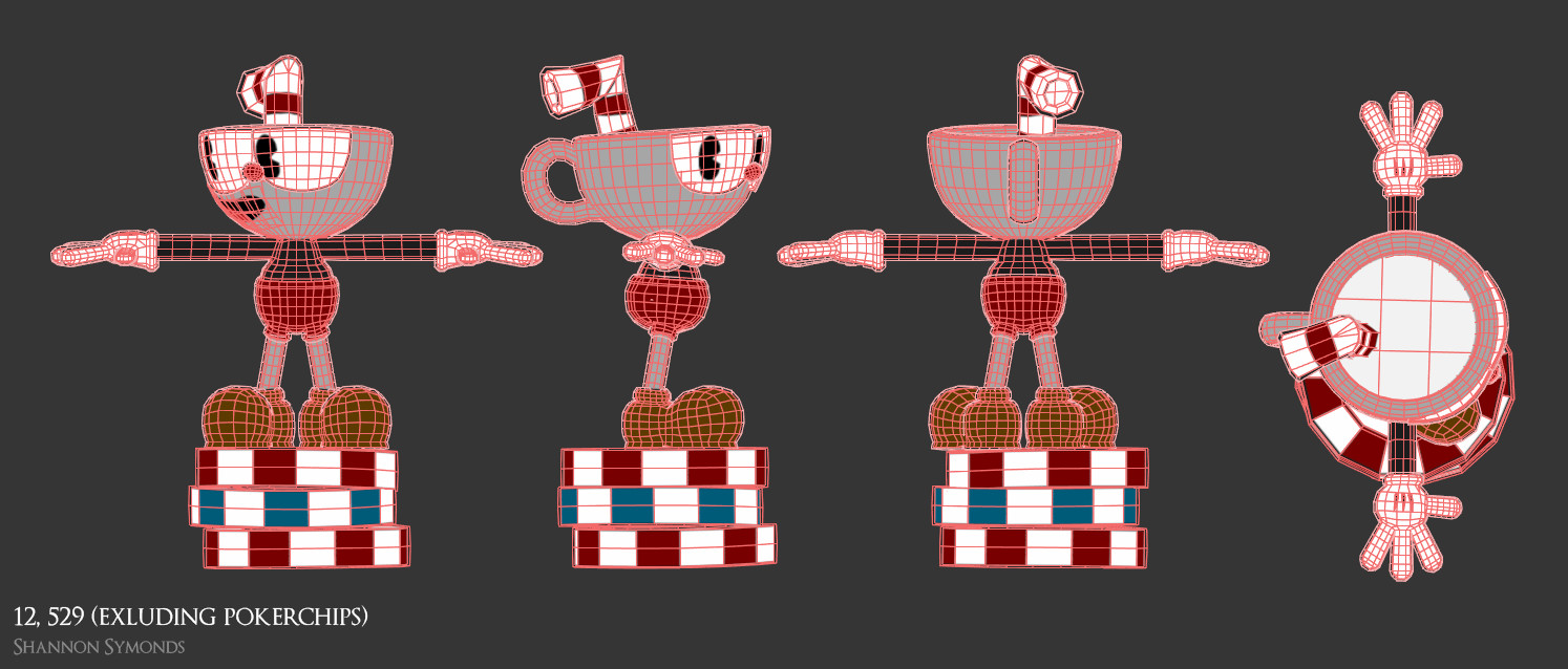 Cuphead 3d Model By Shannon Symonds Shannonsymonds 2a2e7fc Sketchfab