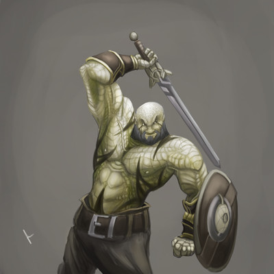male goliath fighter