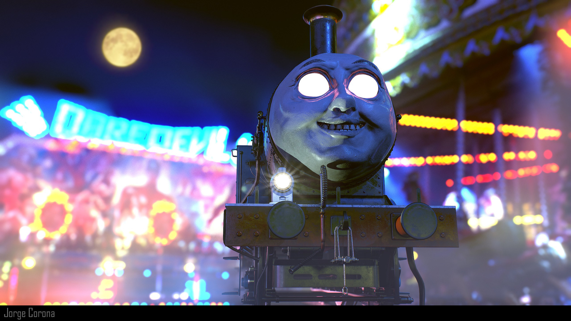 scary thomas the tank engine