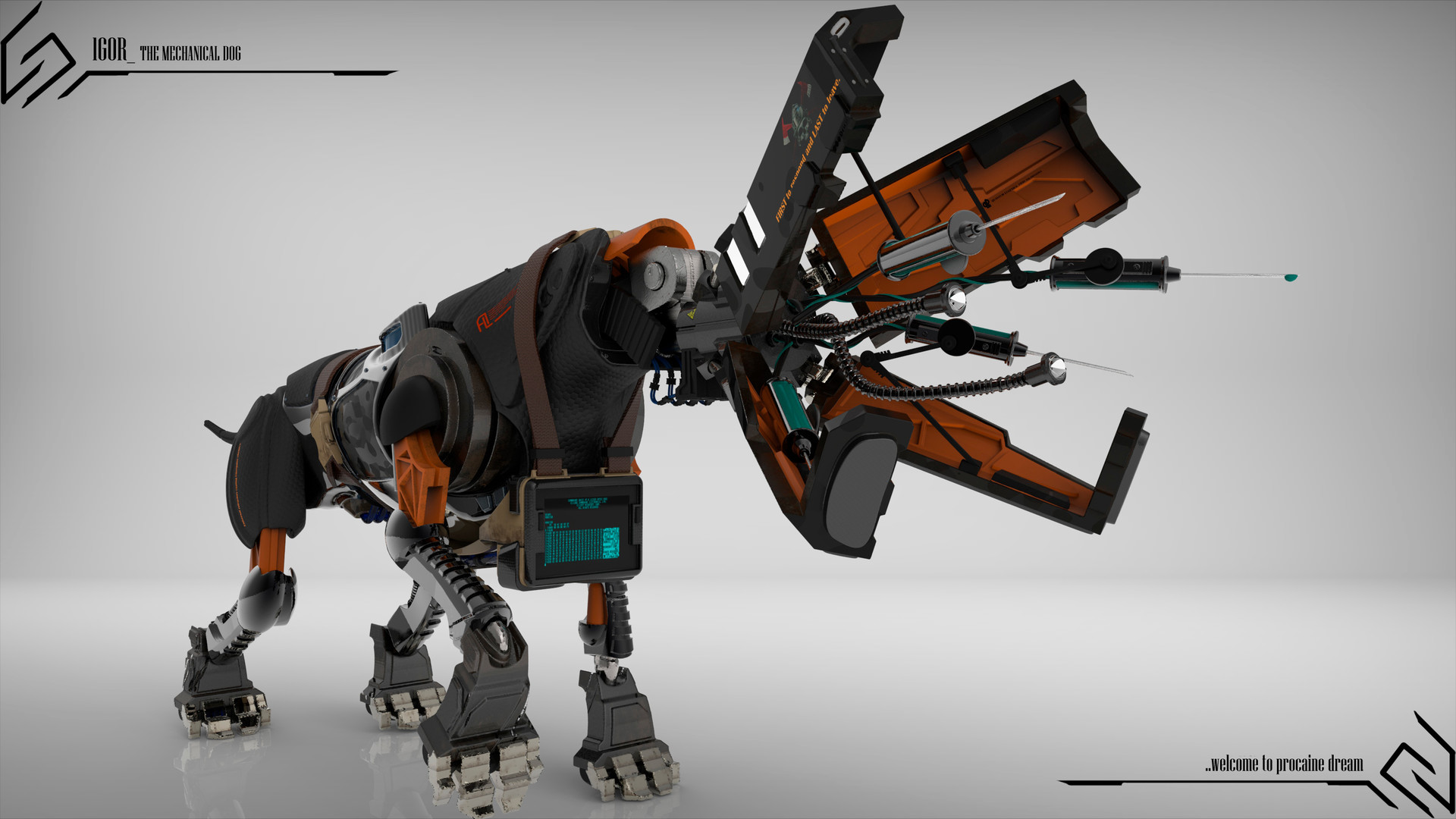 ArtStation Mechanical Dog