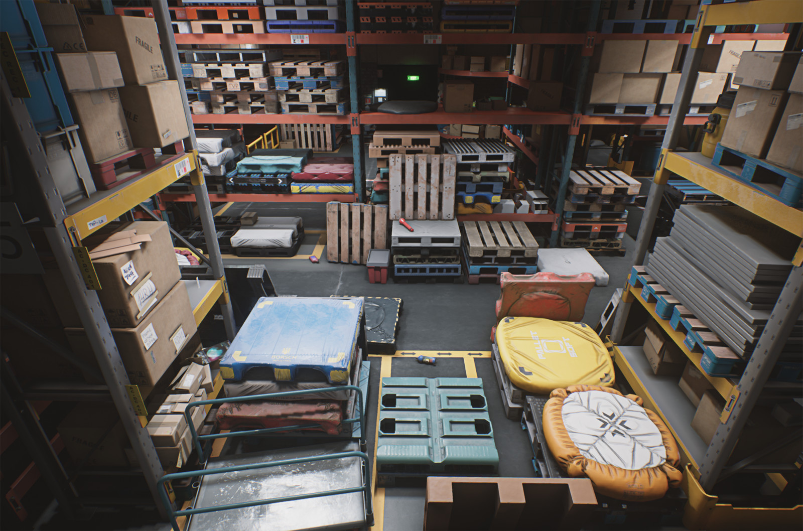 Oleksandr Sychov UE4 Storage House Set