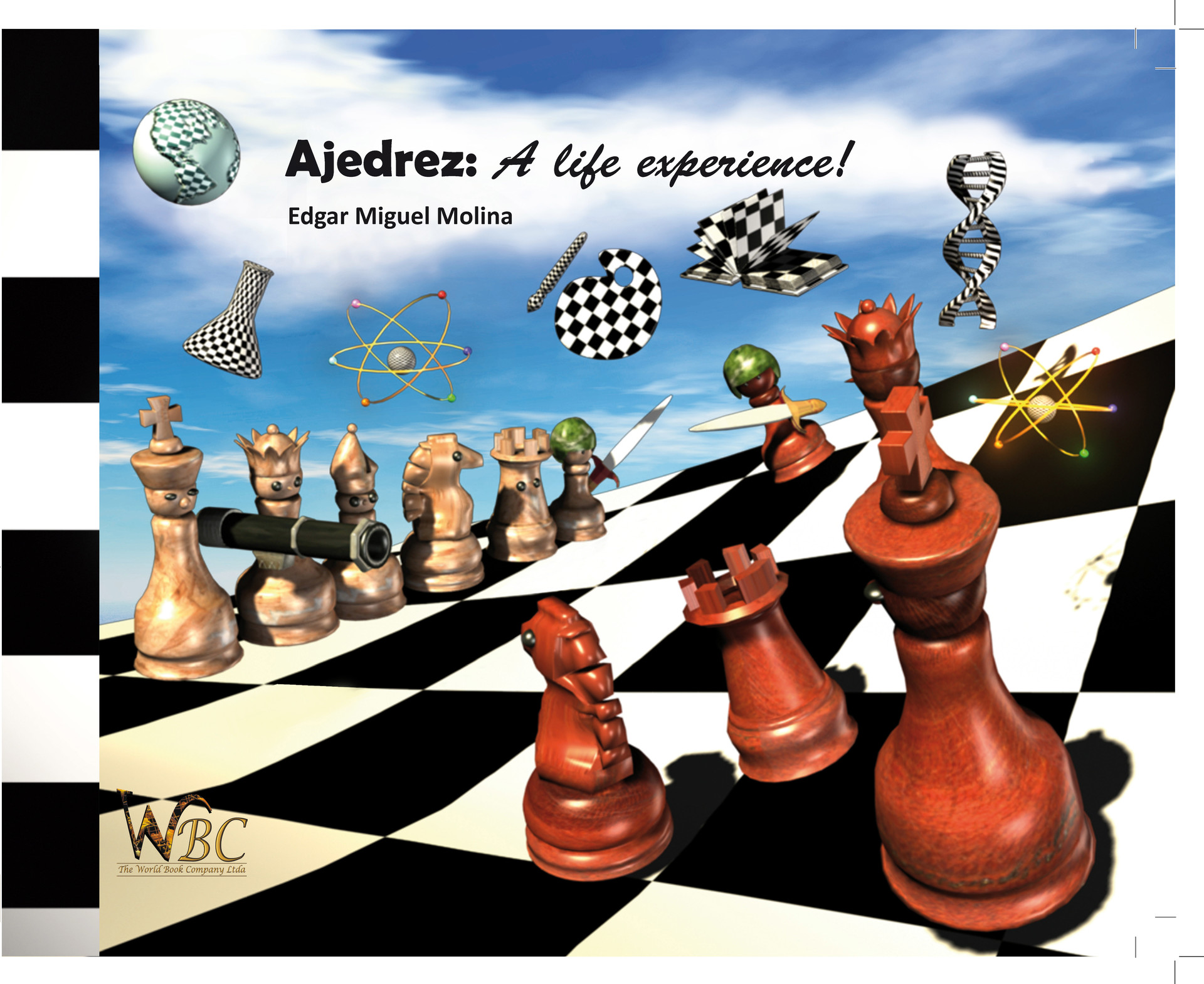 ArtStation - Portada libro de Ajedréz/ chess book cover