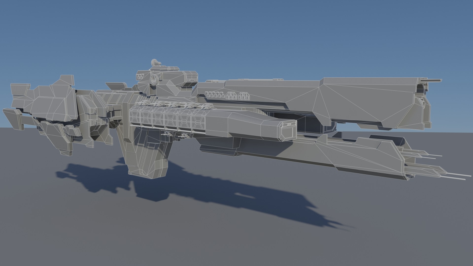 Aaron Fung - UNSC Frigate