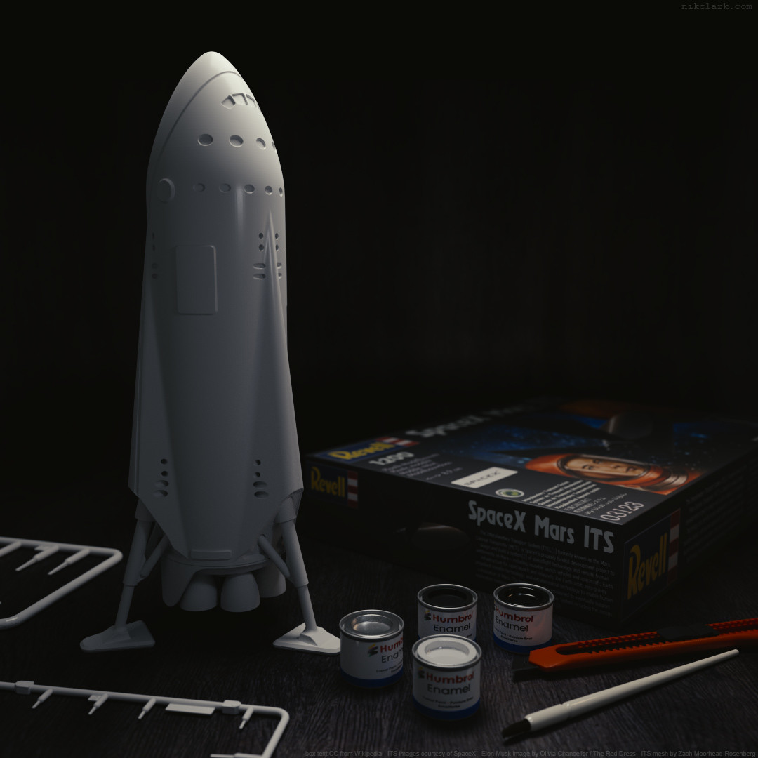 Spacex sales model kit