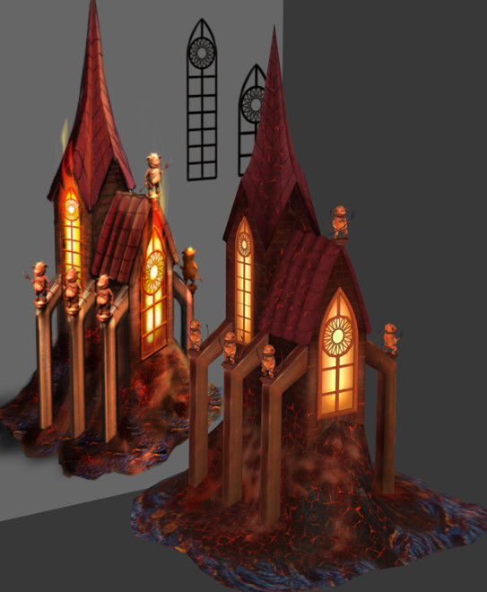 Dmitriy Shapovalov altar of demons