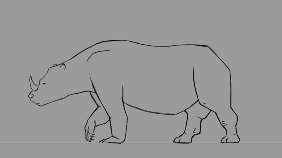 Quadruped Walk Cycle
