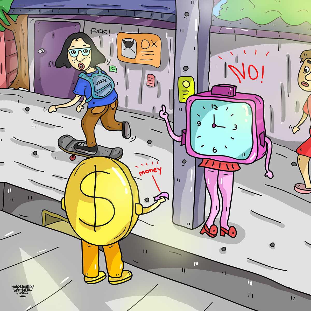 ArtStation - Money does not buy time.