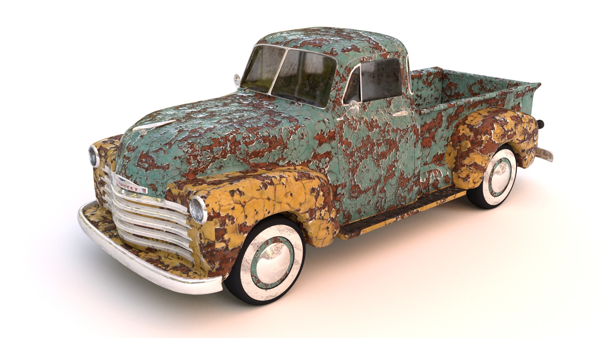 Artstation Chevy Truck 3100 3d Model Daniele Pavone