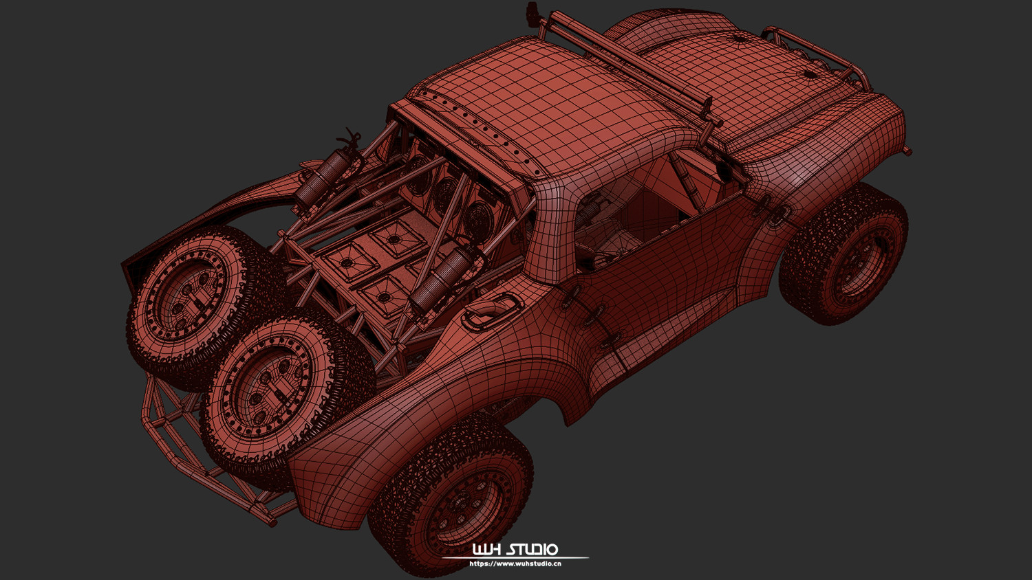 Artstation Trophy Truck Wu H