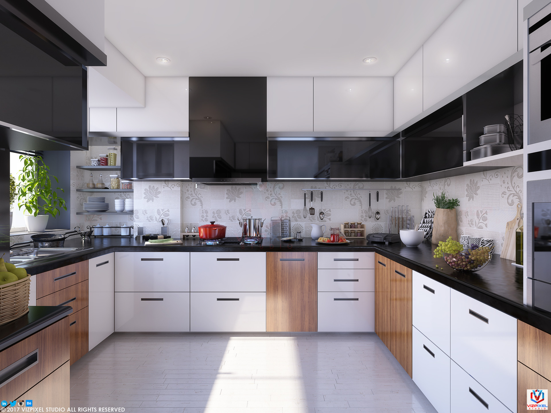 ArtStation   Concept For Modular Kitchen