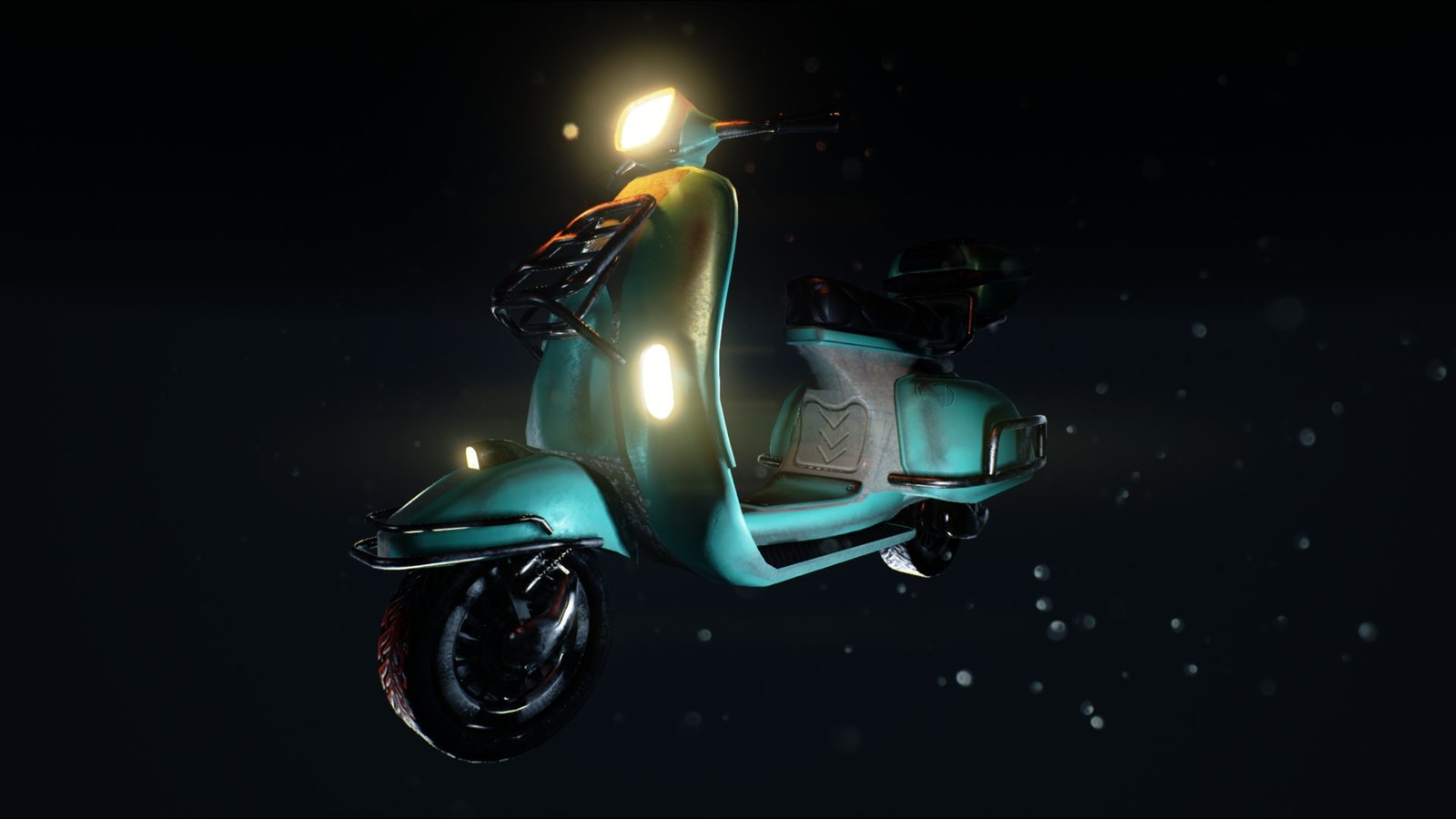 Diorama Moped