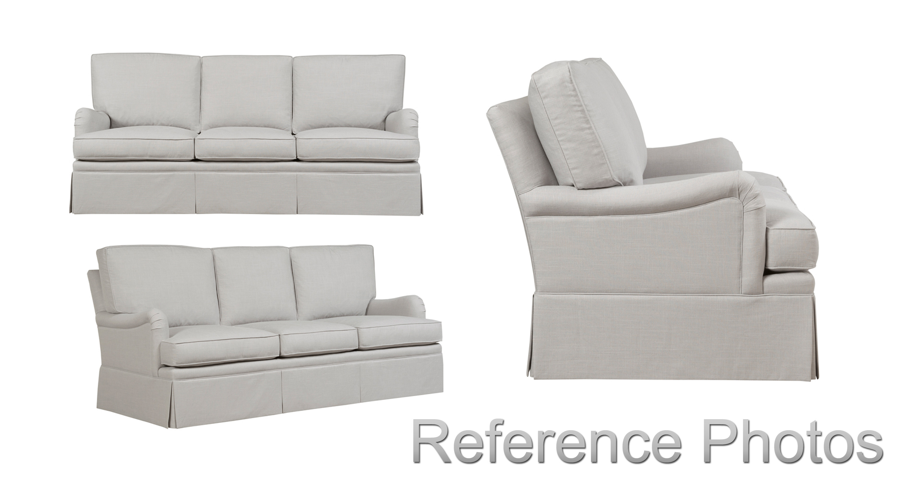 Sofa Style 1 reference photographs provided by Duralee.
