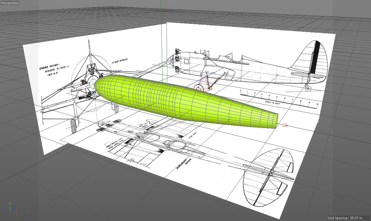 I chose the Ryan Recruit due to it's easier fuselage design
