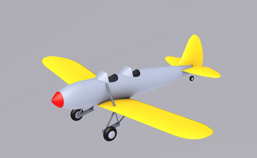 Very rough, basic render to check for basic shaping