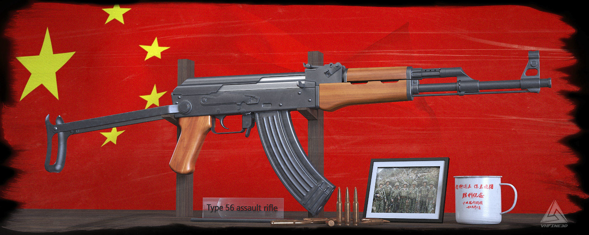 Китайский автомат. Type 56 Assault Rifle. Штурмовых винтовок Type 56. Type 56c (qbz56c). Китайский автомат тайп 56.