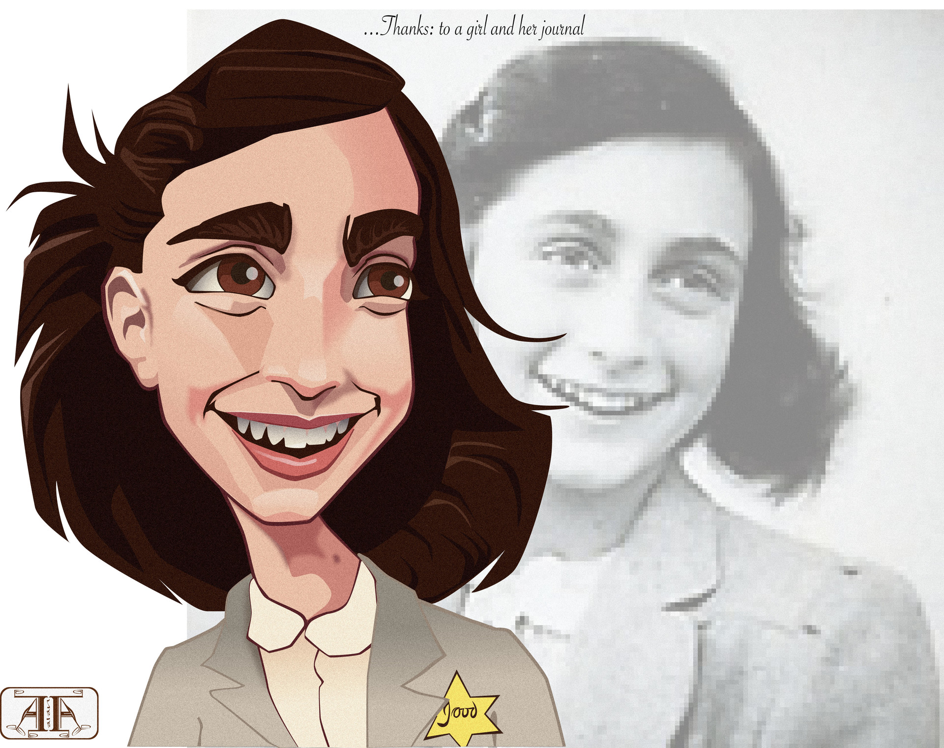 ArtStation Anne Frank