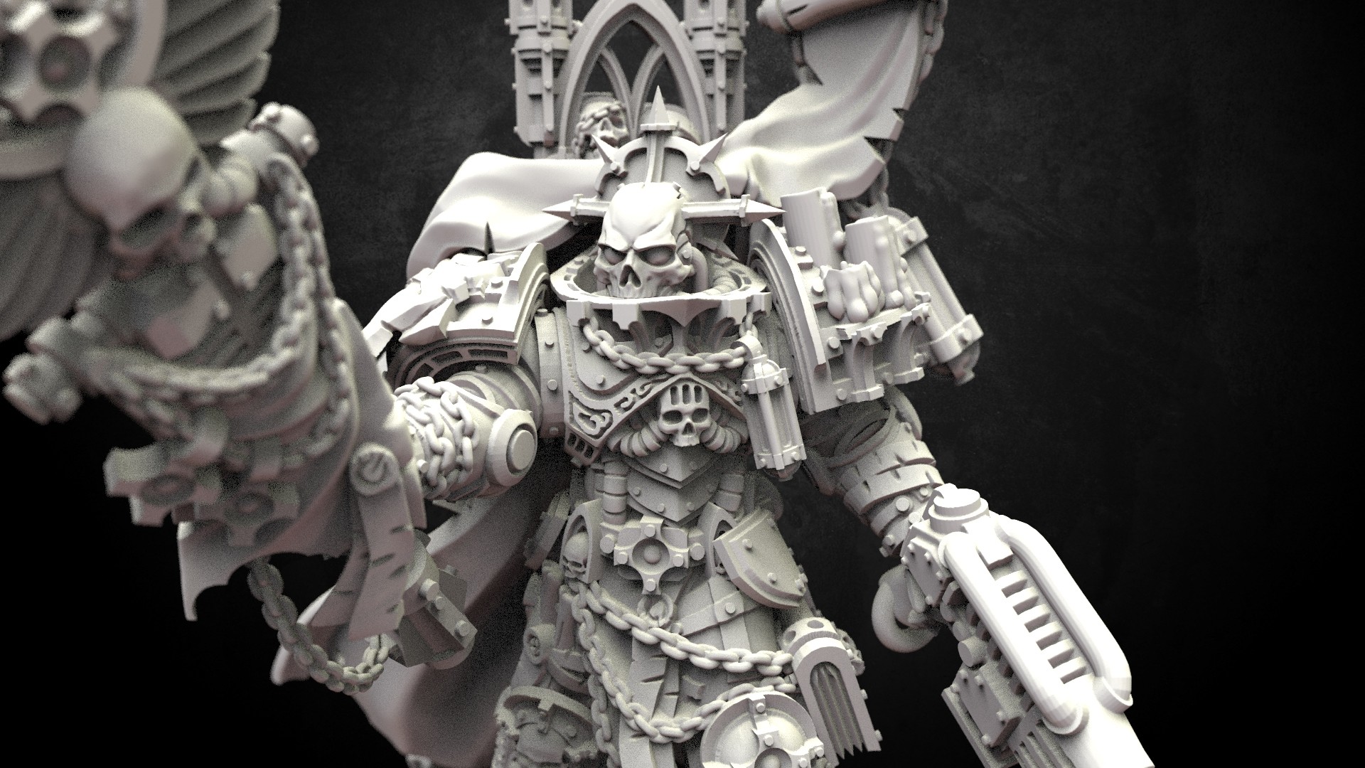 3д модели warhammer 40000. Вархаммер 40000 статуи. Вархаммер 40000 Primaris Chaplain кастом. Warhammer 40000 капеллан Примарис. Warhammer 40k Chaplain 3d model