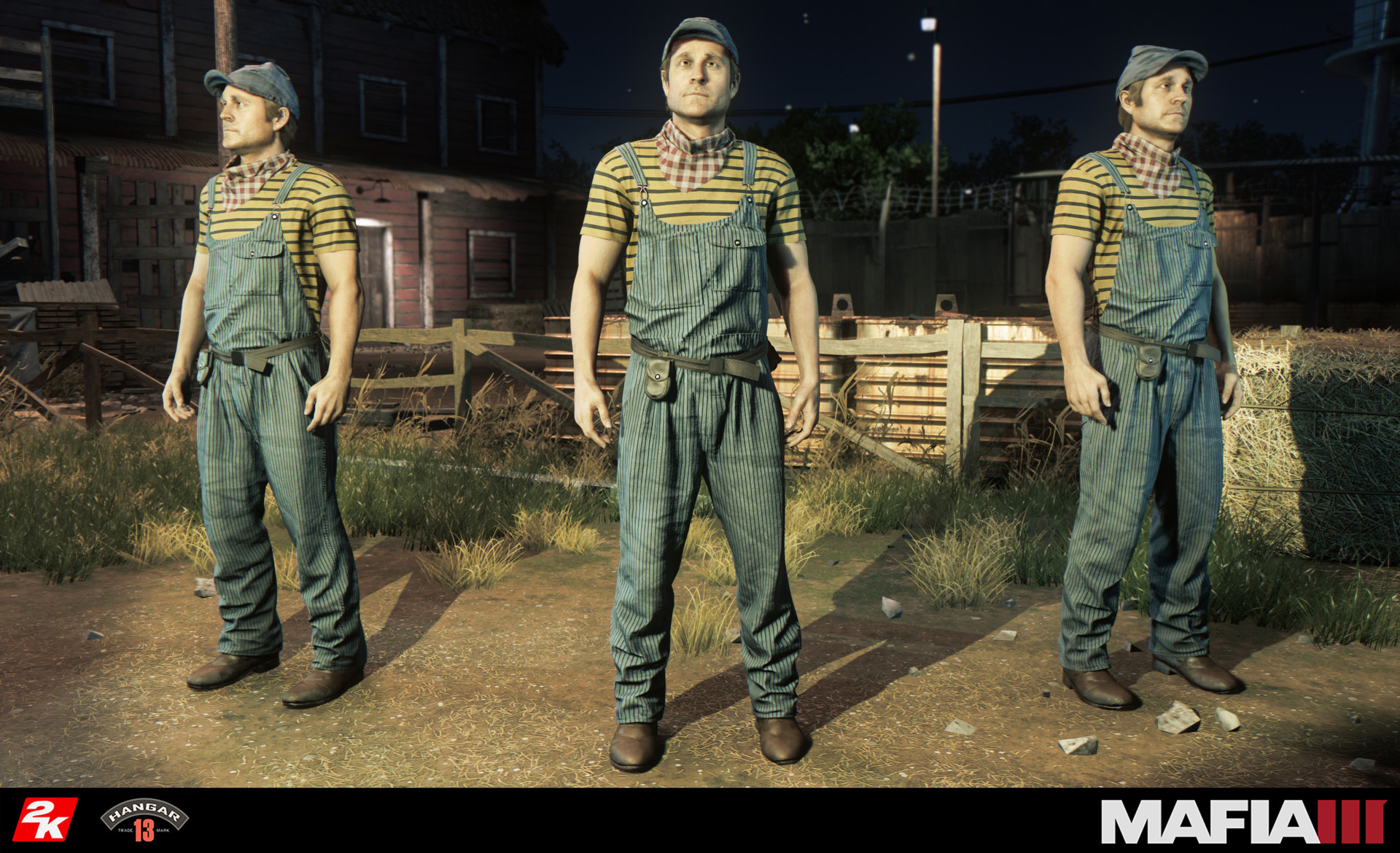 Artstation Mafia Iii Farmer Costumes Mustafa Taskin