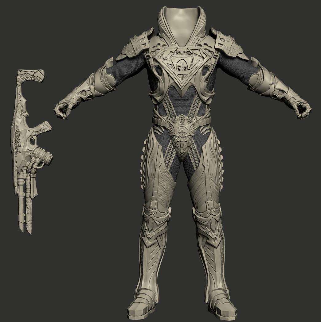 ArtStation - Man of Steel Jor-El (action figure)
