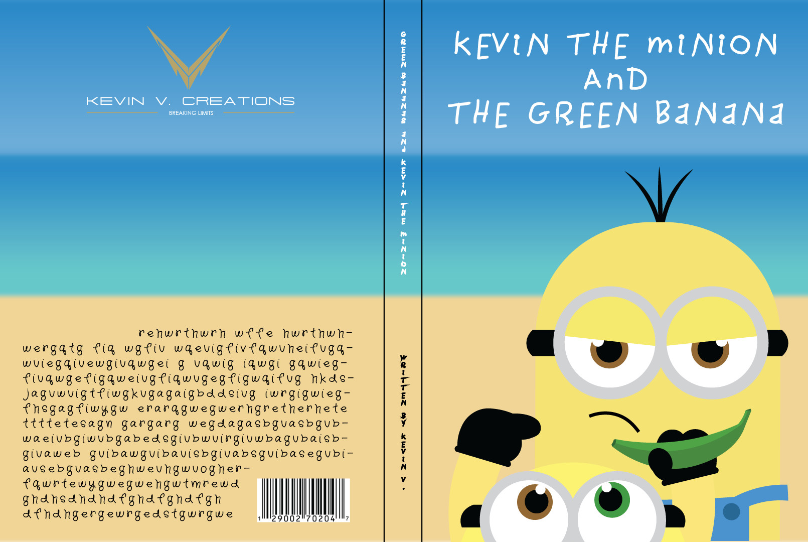 minion kevin banana