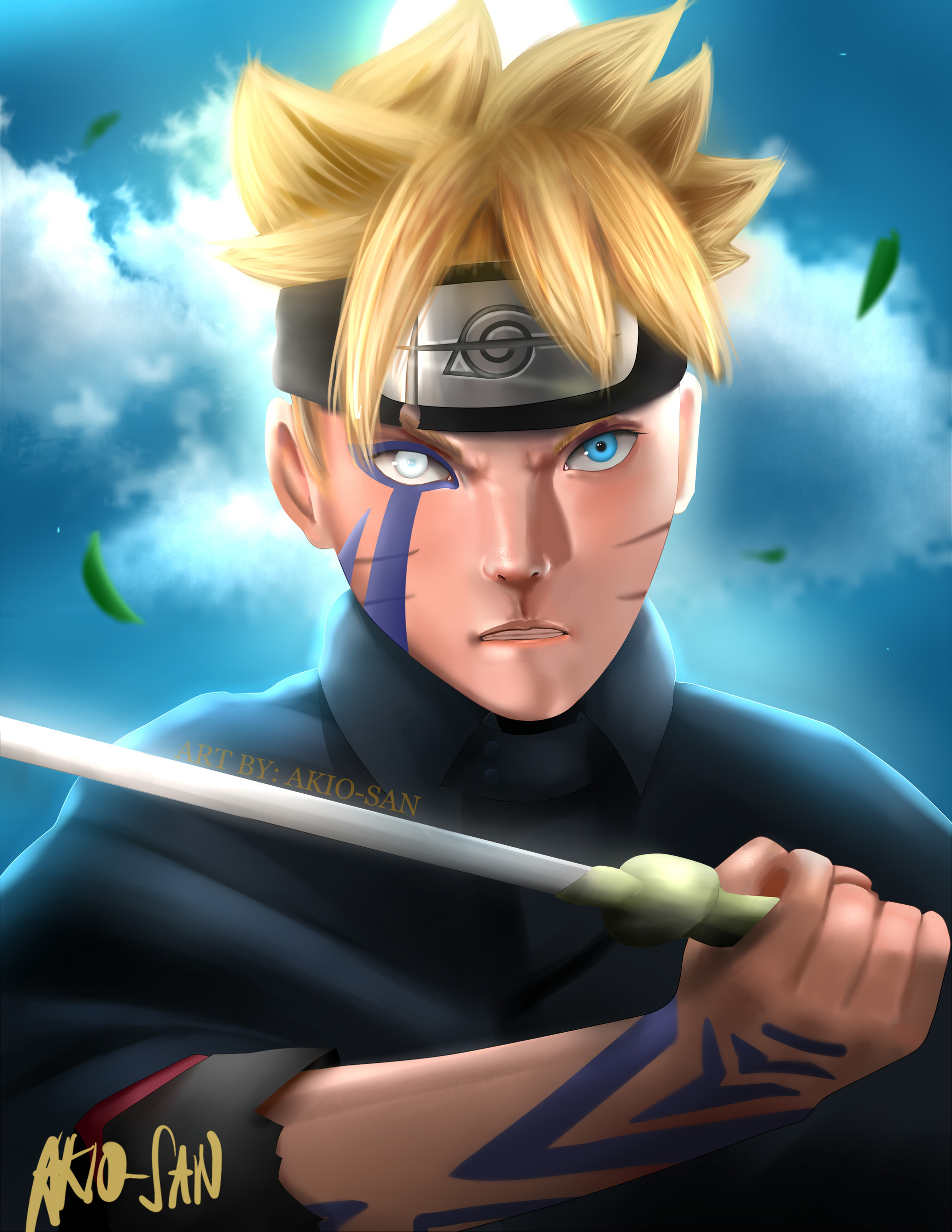 Artstation Boruto Akio San