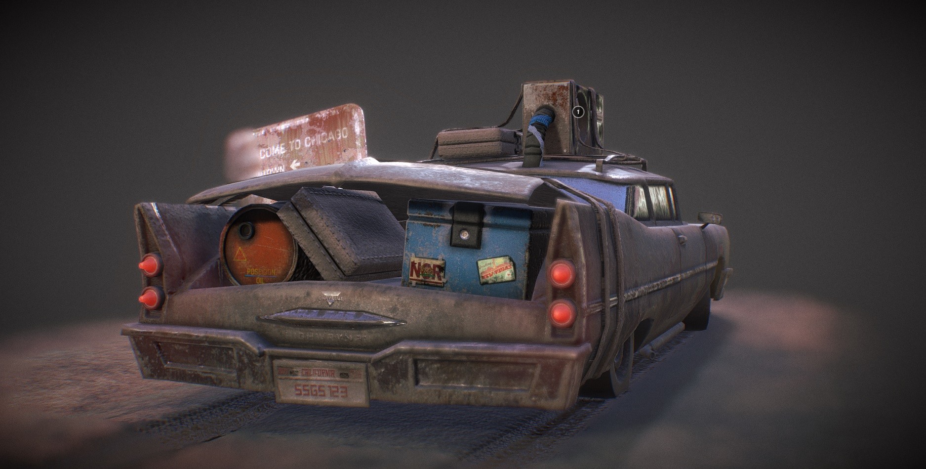 Fallout 4 car фото 82